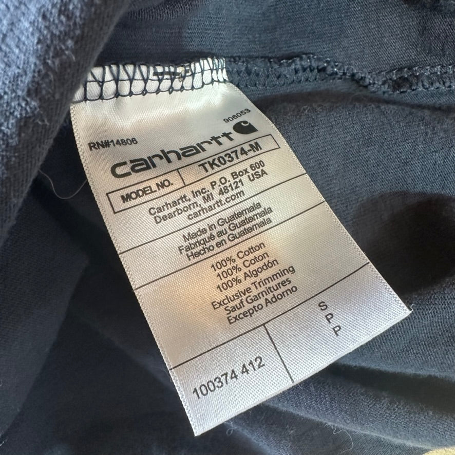 Carhartt Mens Small Sleeveless Blue T-Shirt