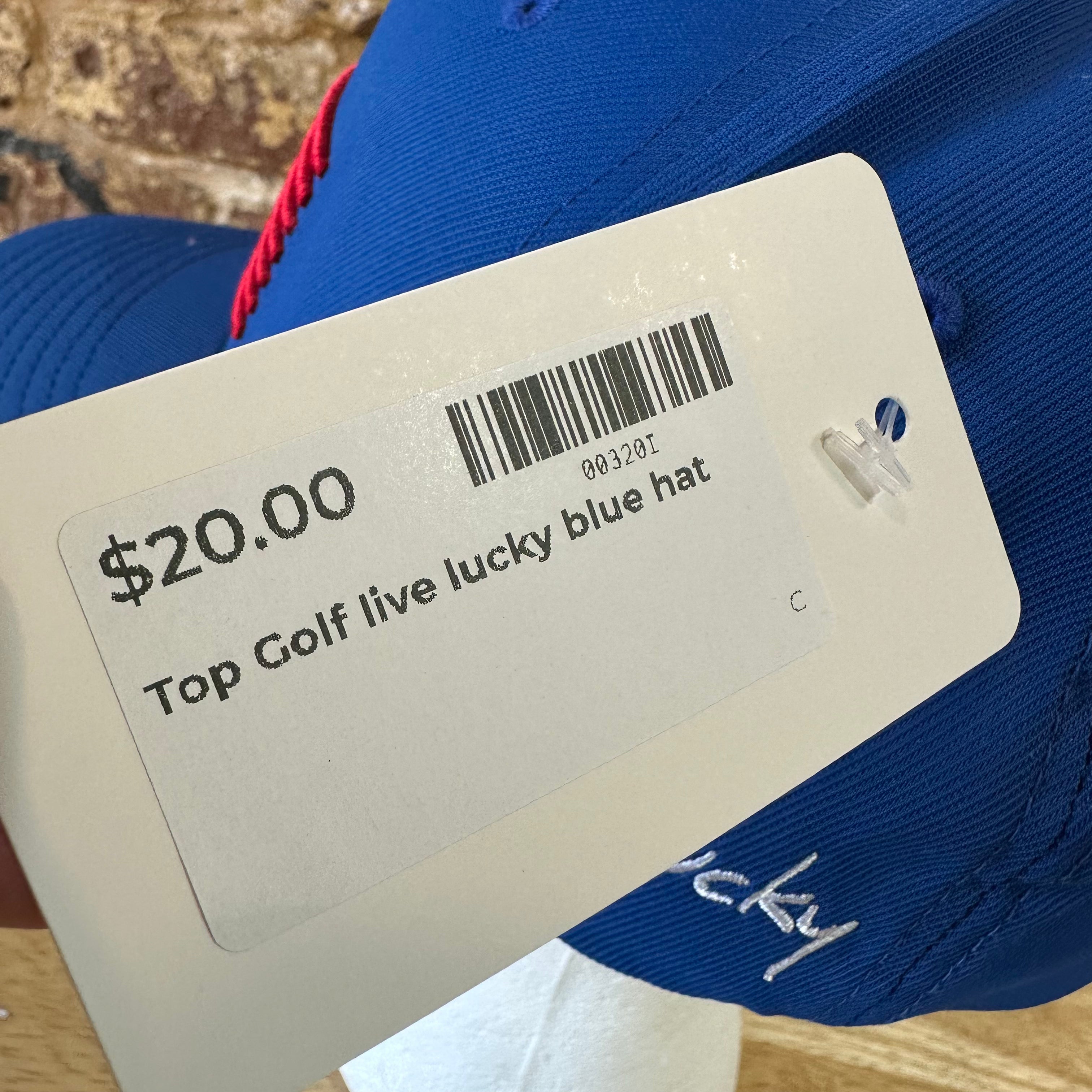 Top Golf Blue Golf Hat
