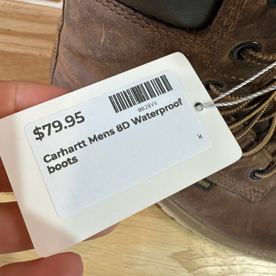 Carhartt Mens 8D Waterproof Boots
