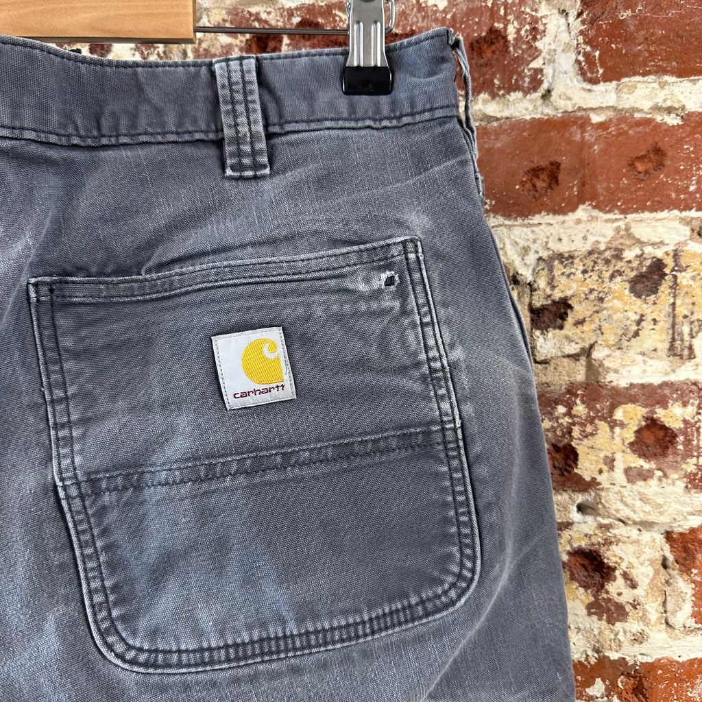 Carhartt Mens 34x32 Gray Pants