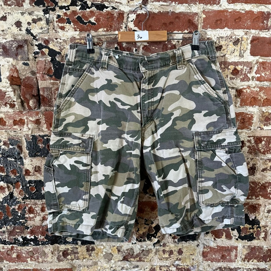 Carhartt Cargo Camo Shorts Mens 36