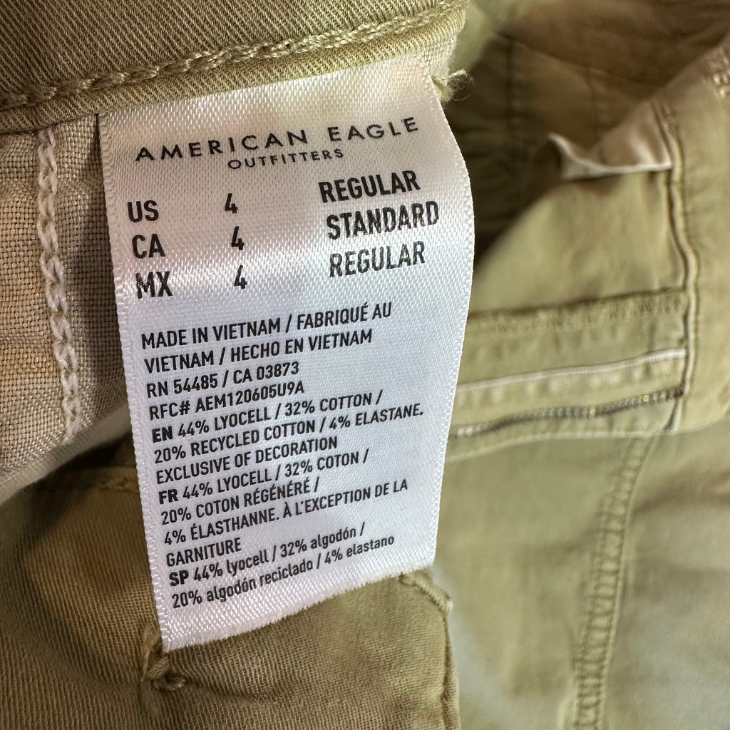 American Eagle Barrel Pants Womens 4