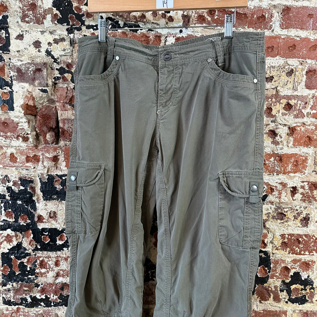 Kuhl Womens 14 Patina Dye Green Pants