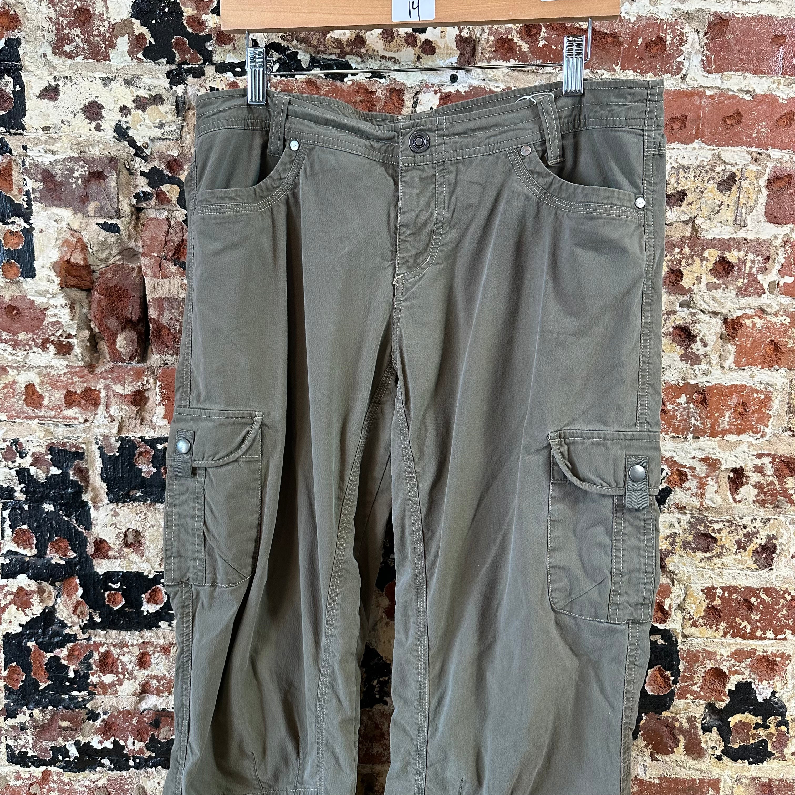 Kuhl Womens 14 Patina Dye Green Pants