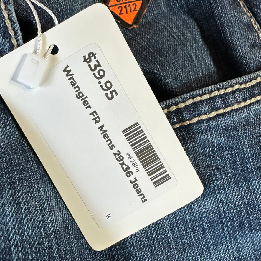 Wrangler FR Mens 29x36 Jeans