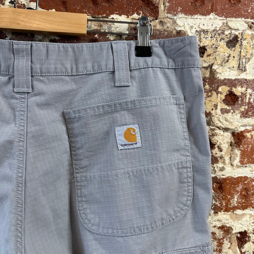 Carhartt Mens 36 Cargo Gray Shorts