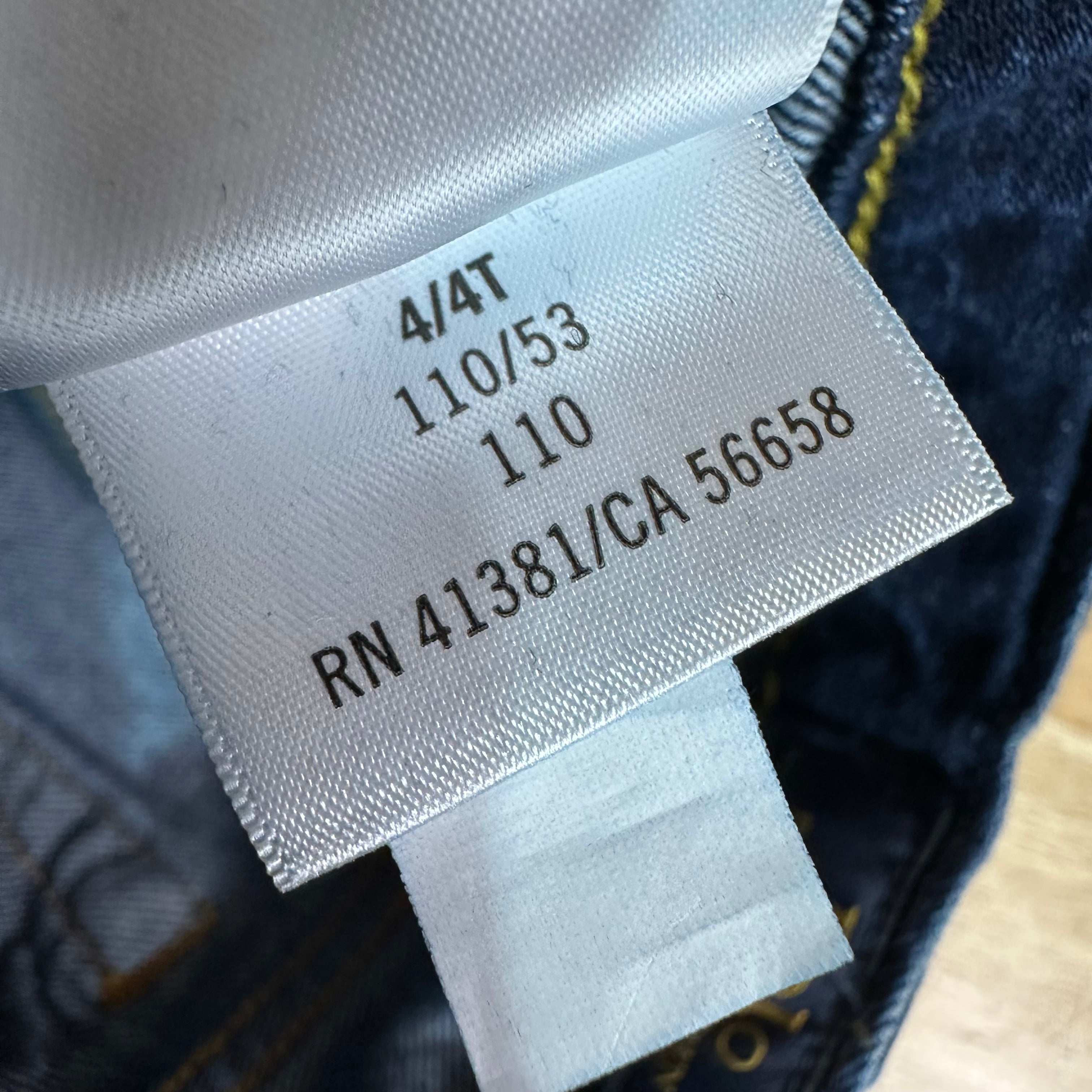 Polo Sullivan toddler boys 4T Jeans