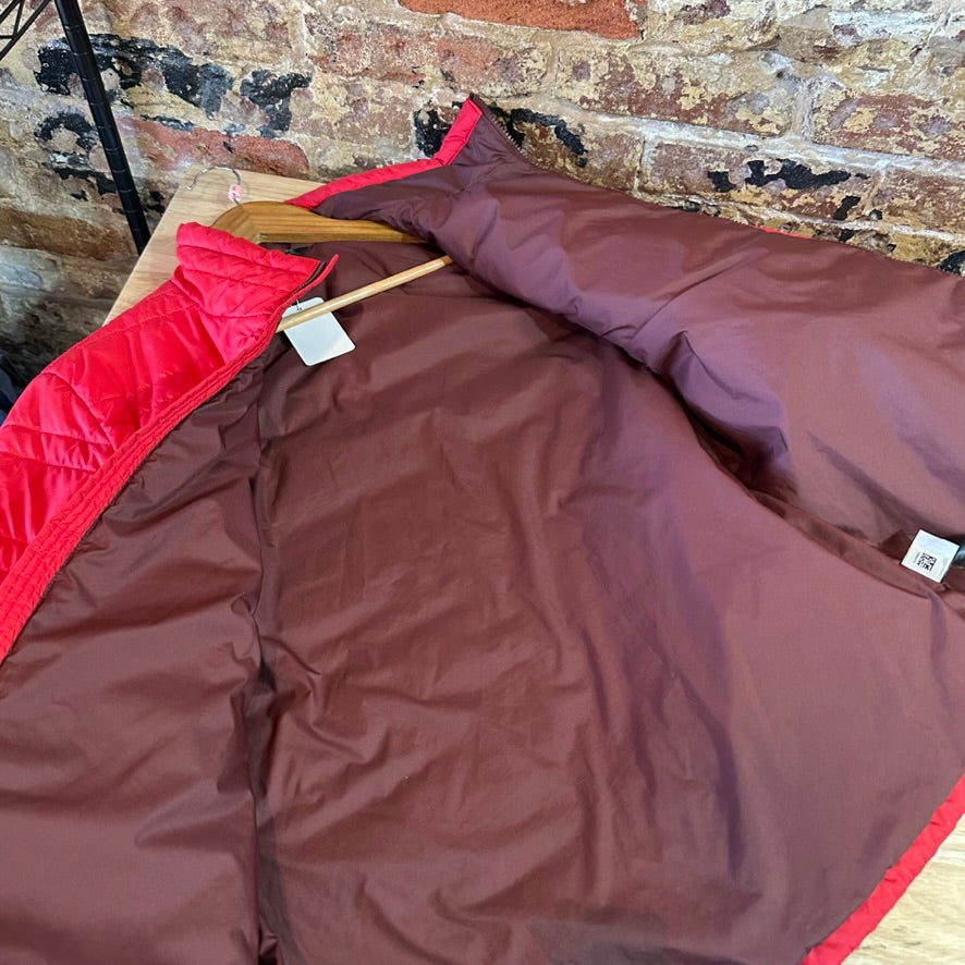 North Face Red Puffer Jacket Mens Small