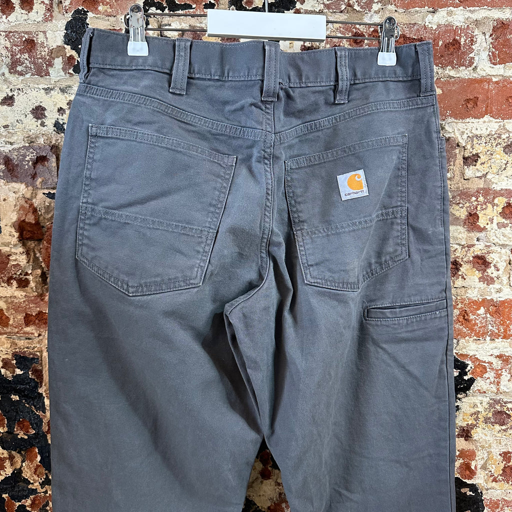 Carhartt Mens 34x32 Gray Pants