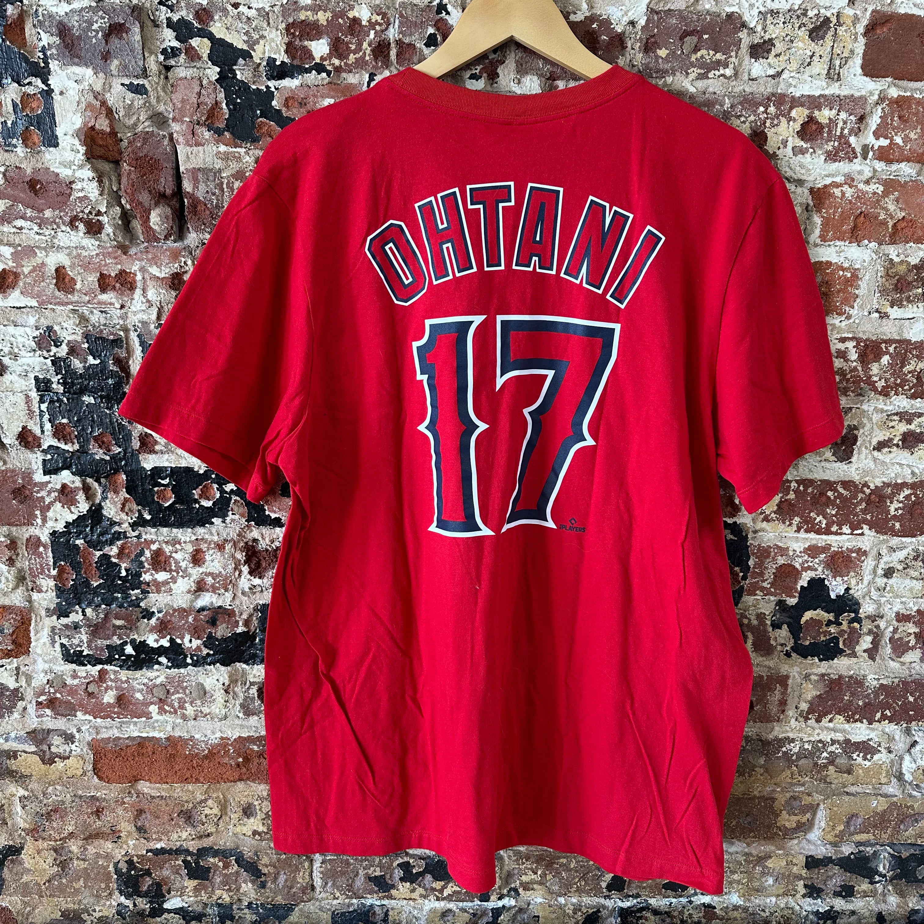 Nike Shohei Ohtani Los Angeles Angels T-Shirt Home Shirt Red Men’s Size XL NWT