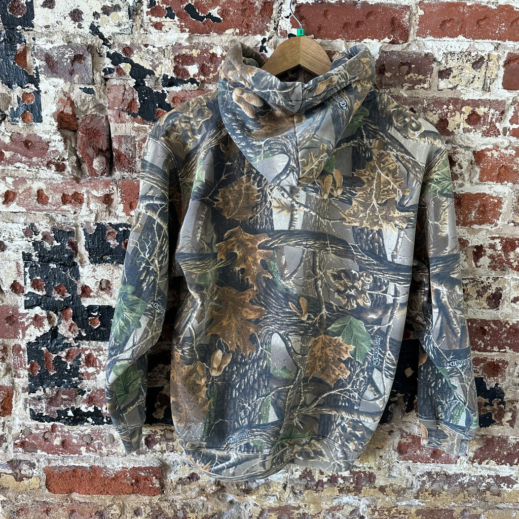 Cabelas Camo Hoodie Boys XL Seclusion 3D Hooded Sweatshirt Hunting