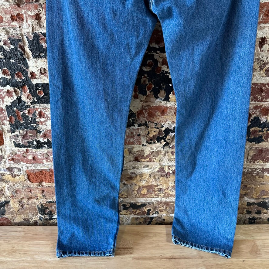 Levis 505 Mens 34x34 Blue Jeans