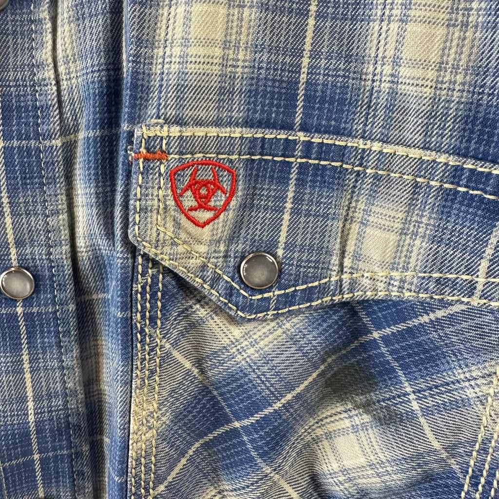 Ariat FR Mens XL Long Sleeve Button Up