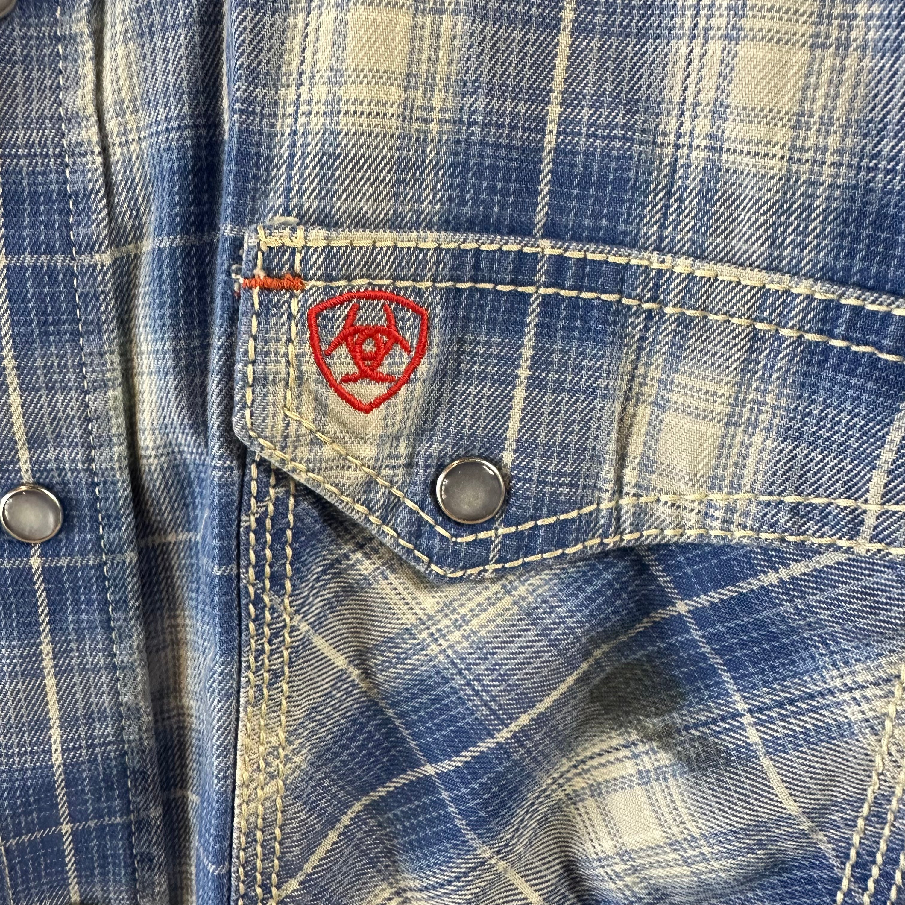 Ariat FR Mens XL Long Sleeve Button Up