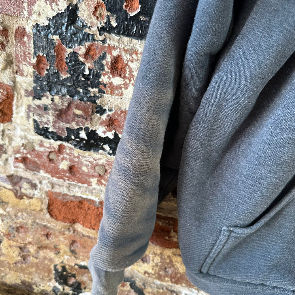 Carhartt J149 CHH Hoodie Full Zip Sweatshirt Gray Mens Size Medium Heavy Work