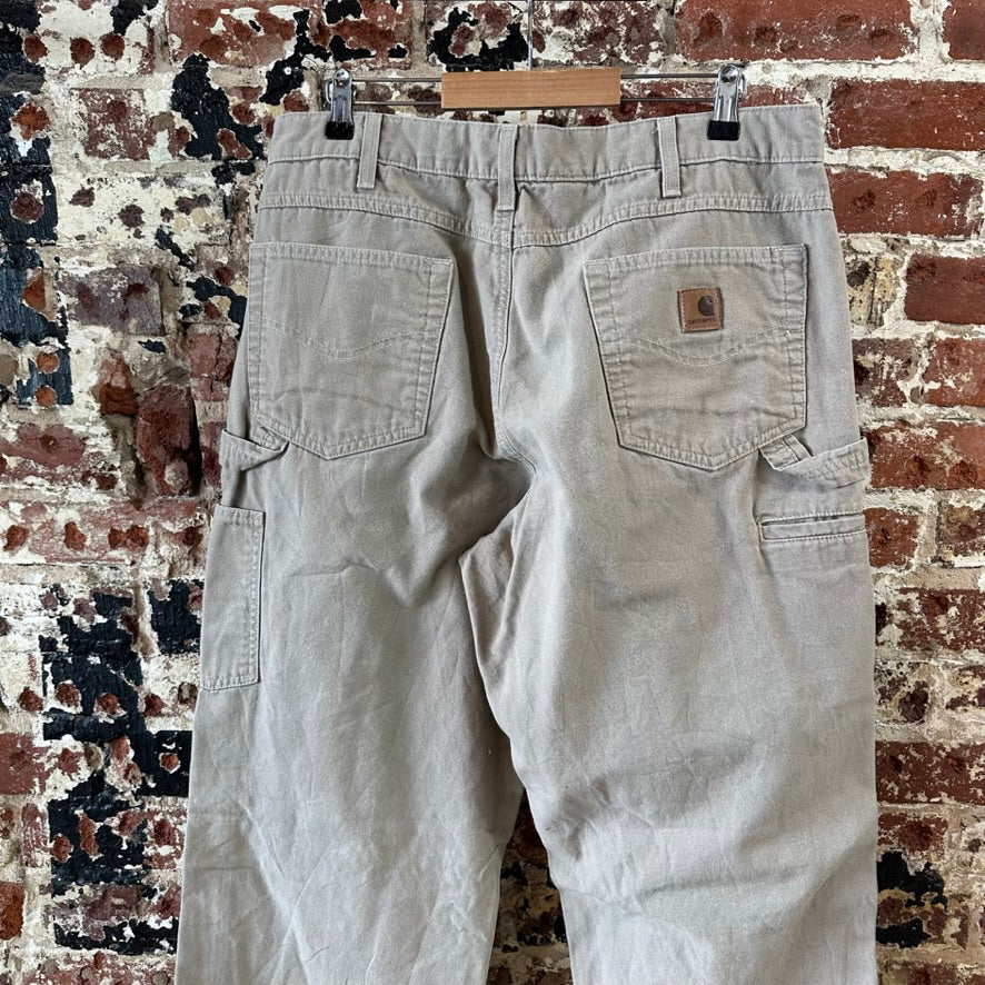 Carhartt Mens 36x36 Tan Pants