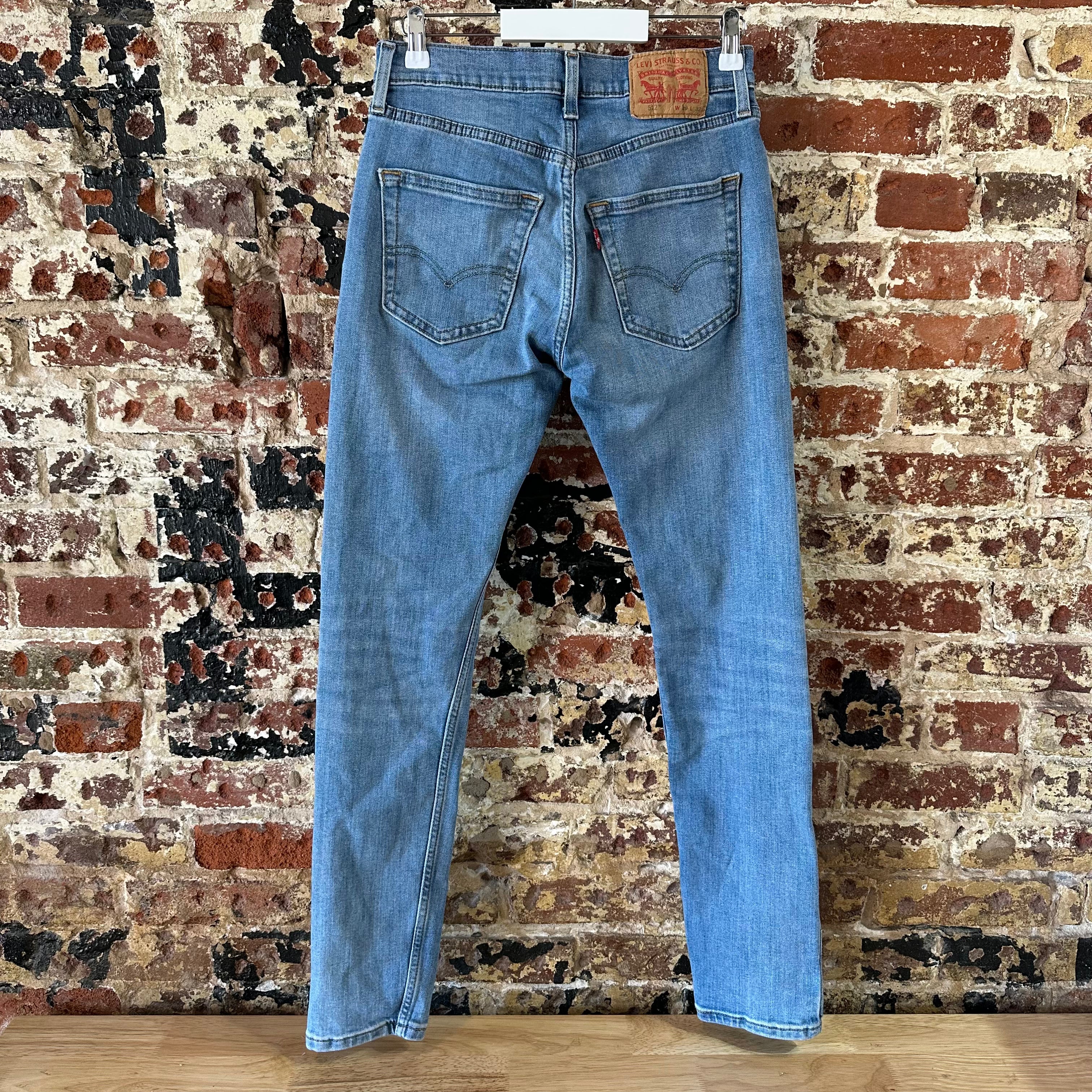 Levi's 512 Mens 29x32 Blue Jeans