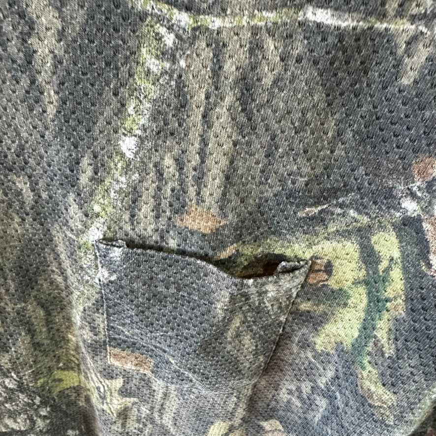 Vintage Mossy Oak Camo Mens XL T-Shirt Short sleeve pocket tee