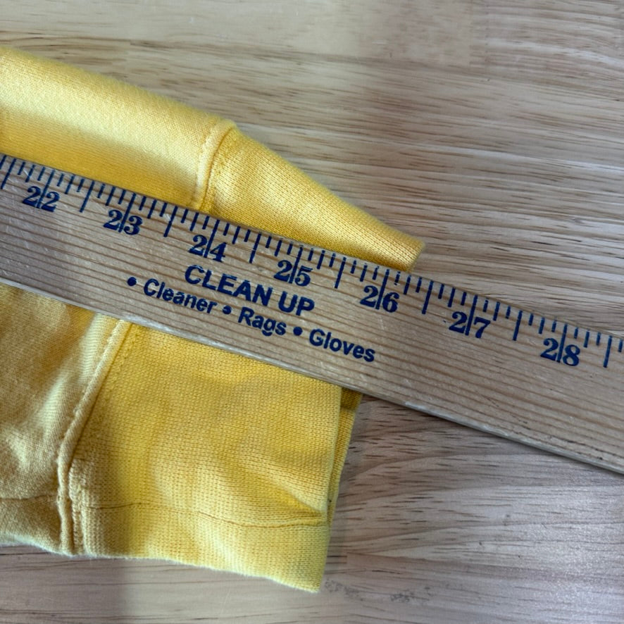 The North Face Men's 2XL Yellow Logo Hoodie Sierra Nevada