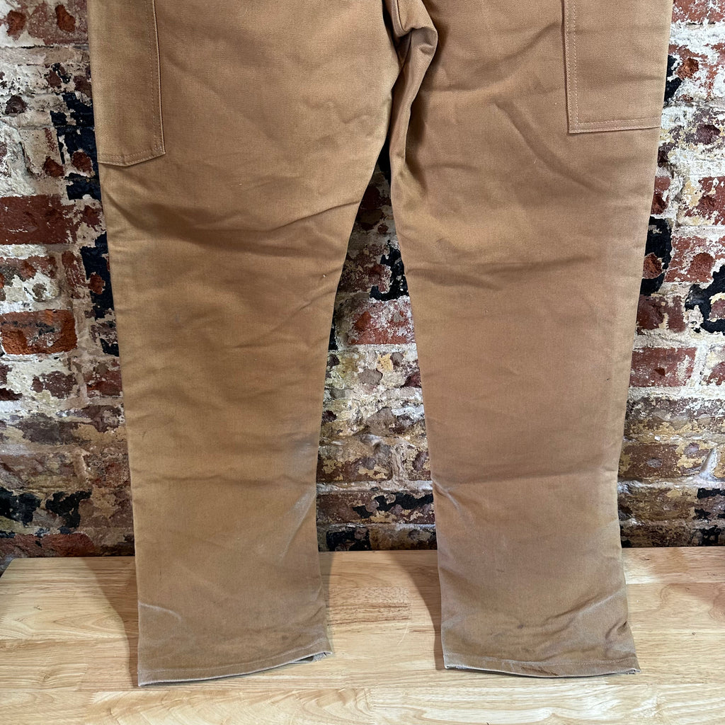 Carhartt B01 BRN Mens 32x34 Double Knee Pants