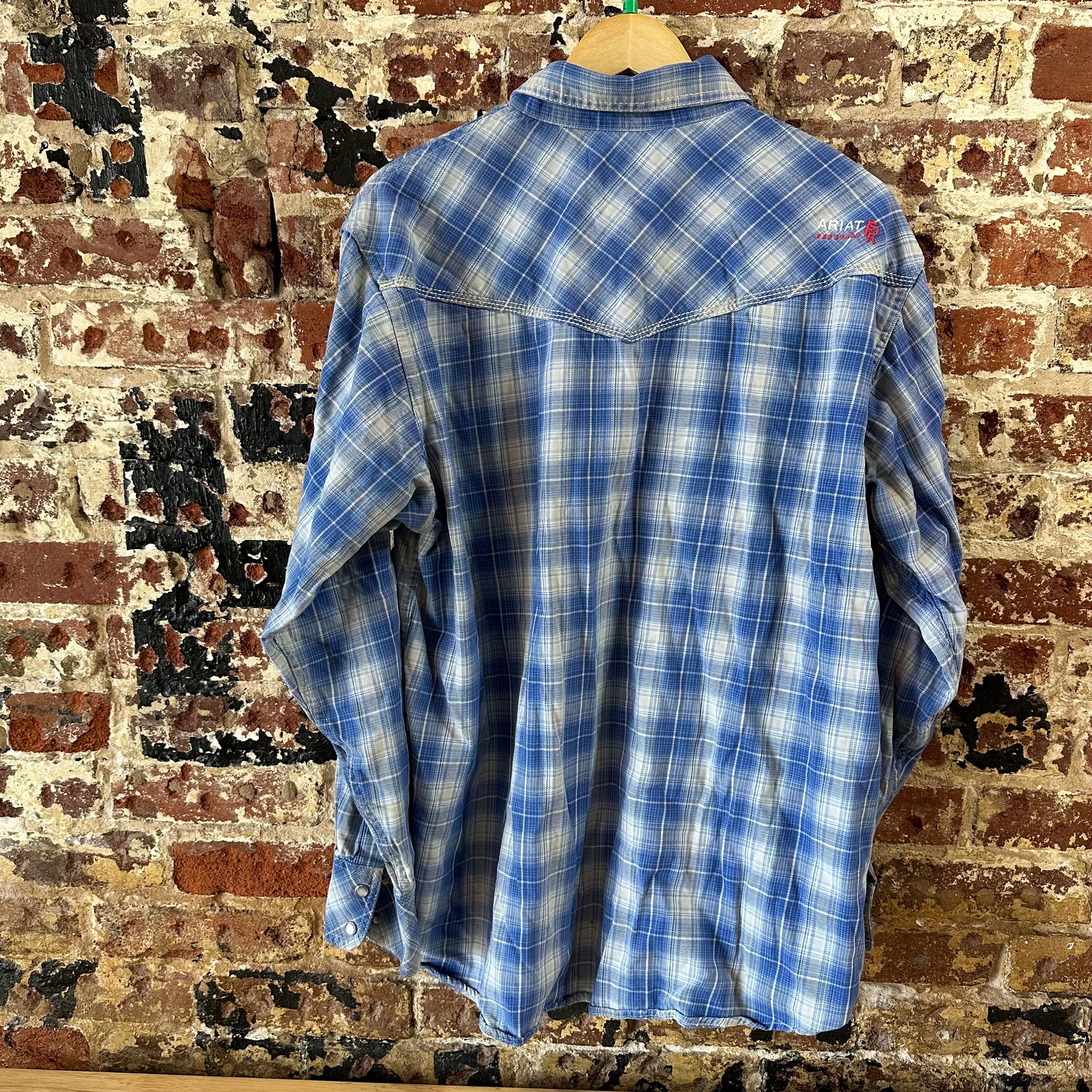 Ariat FR Mens XL Long Sleeve Button Up