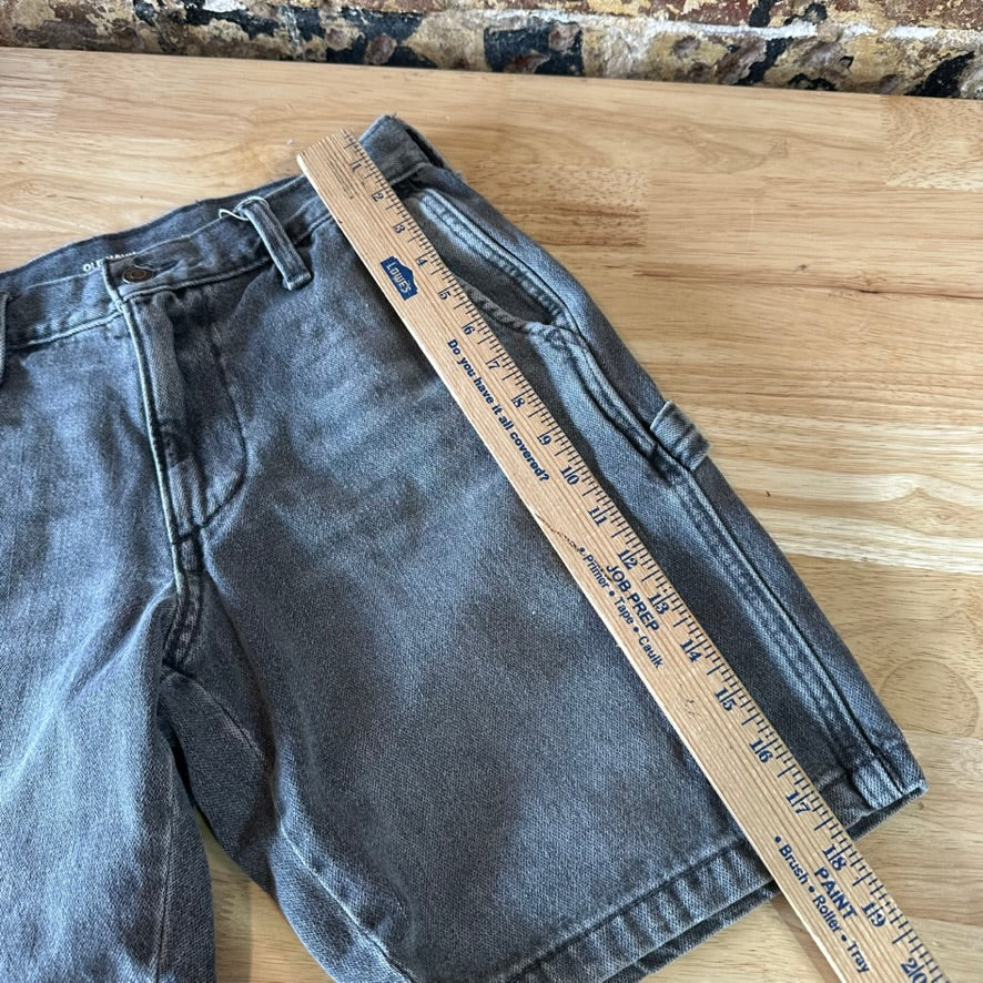 Old Navy Mens 28 Black/Gray Shorts