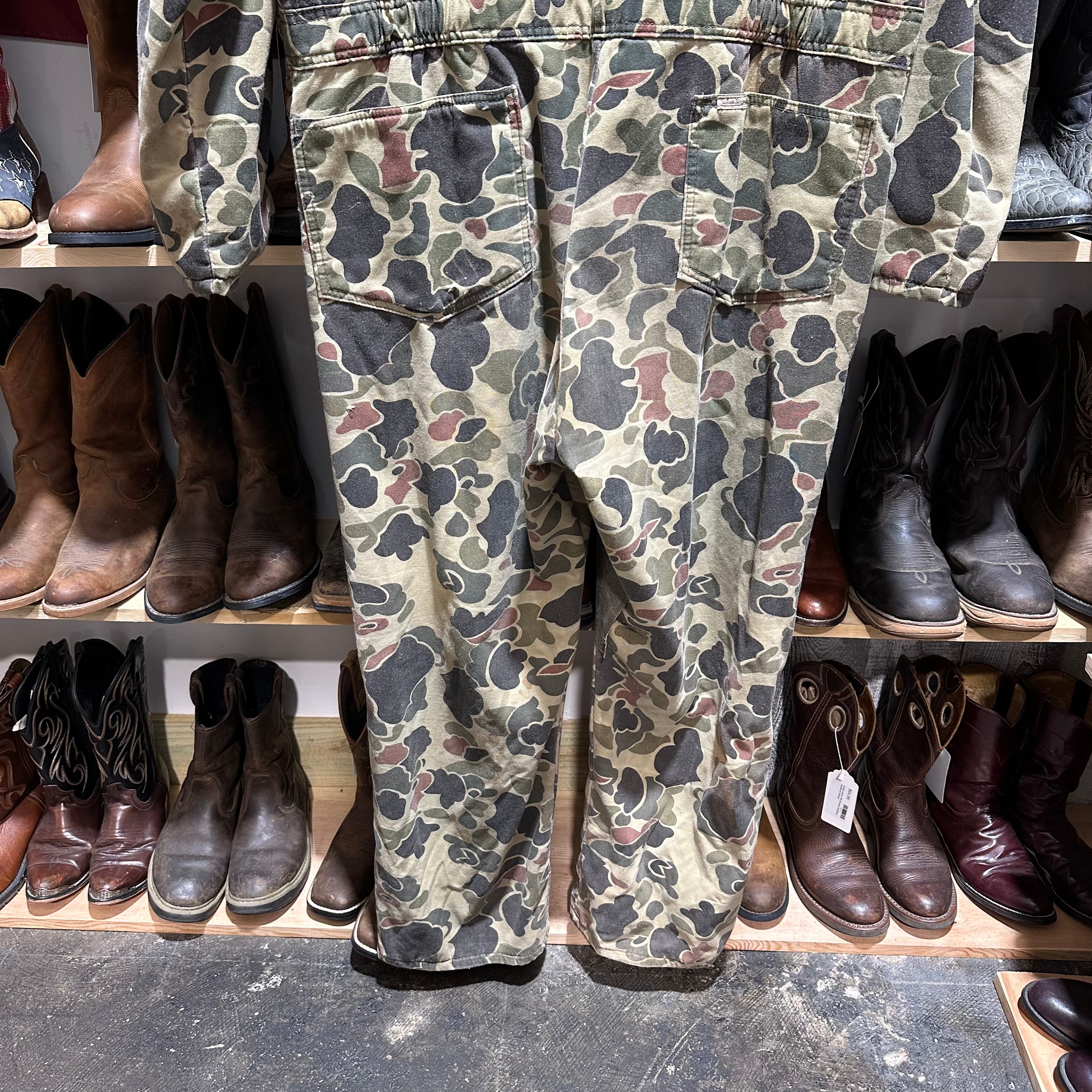 VTG Walls Mens XL Camo Coveralls