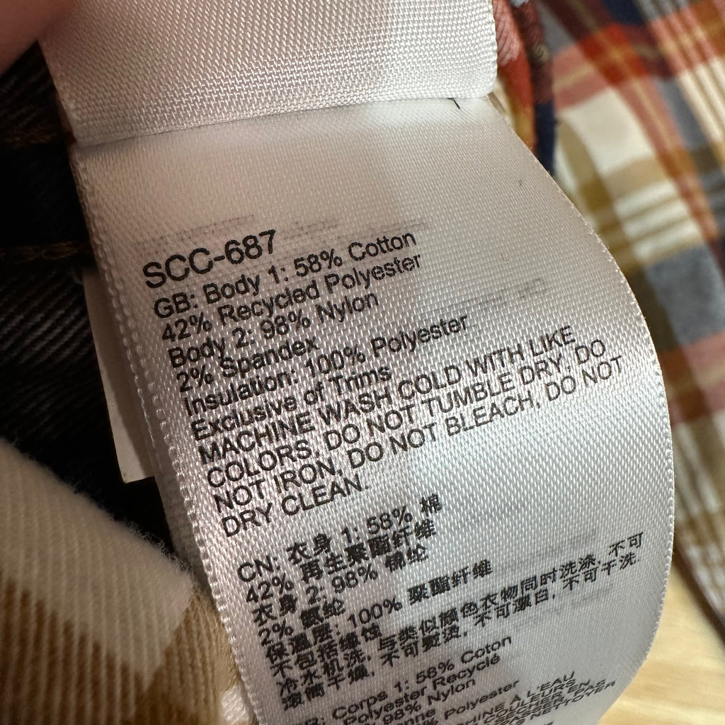 Marmot Men's Small L/S Flannel Shirt