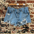 Levi's Cut Off Denim Jean Shorts Womens 32