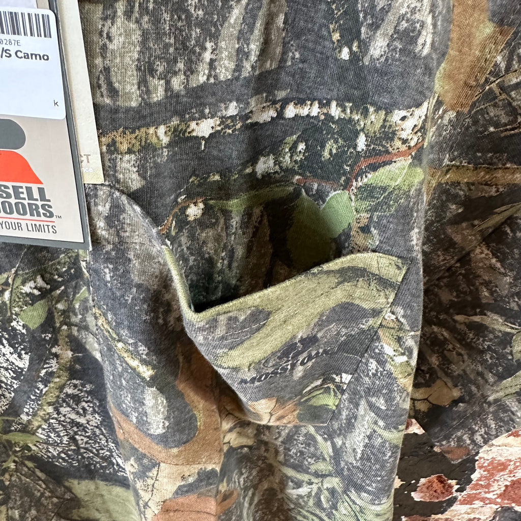 Russell Large S/S Camo T-Shirt NEW