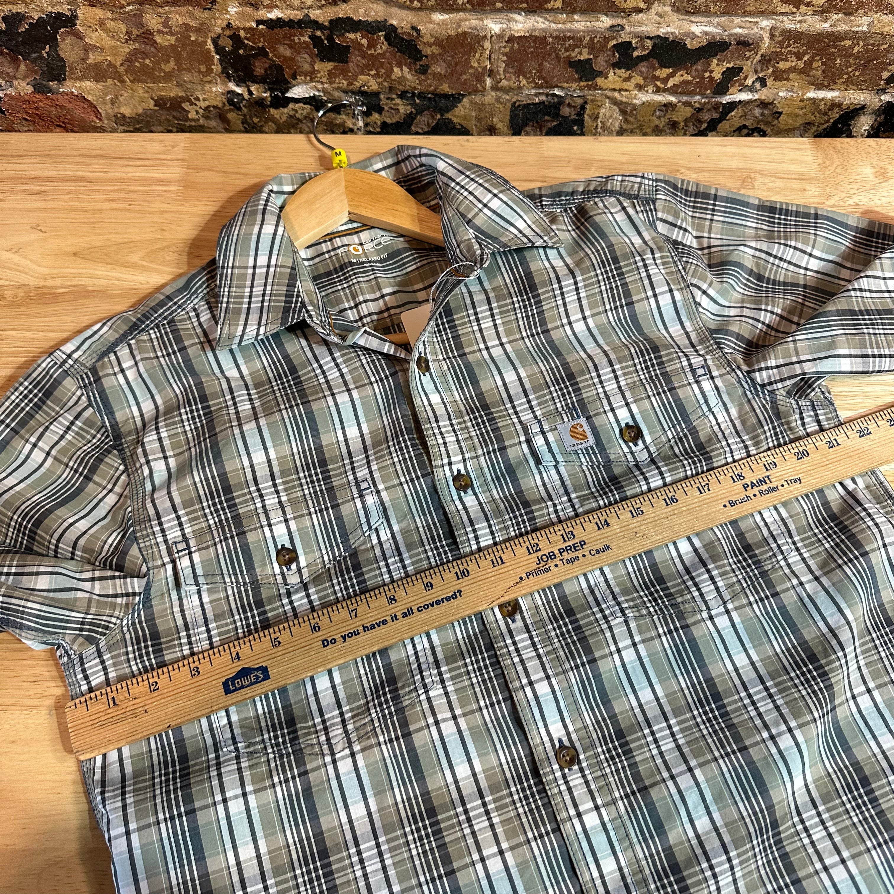 Carhartt Button Up Shirt Mens Medium