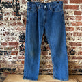 Levi's 505 Mens 36x32 Blue Jeans