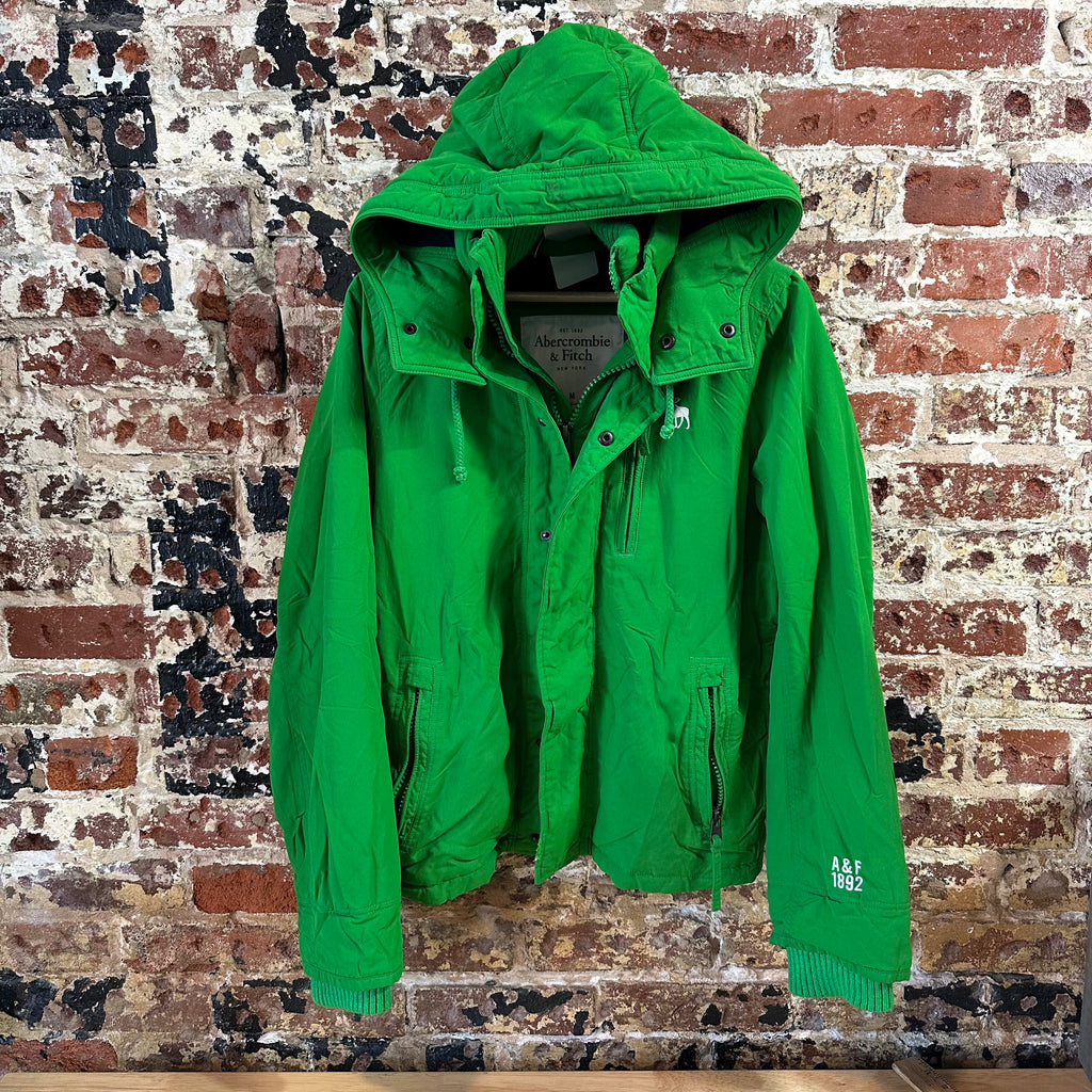 VTG Abercrombie Women's Medium Green Jacket
