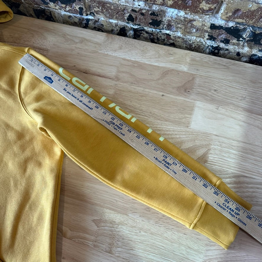 Carhartt Womens XL Yellow Hoodie NEW