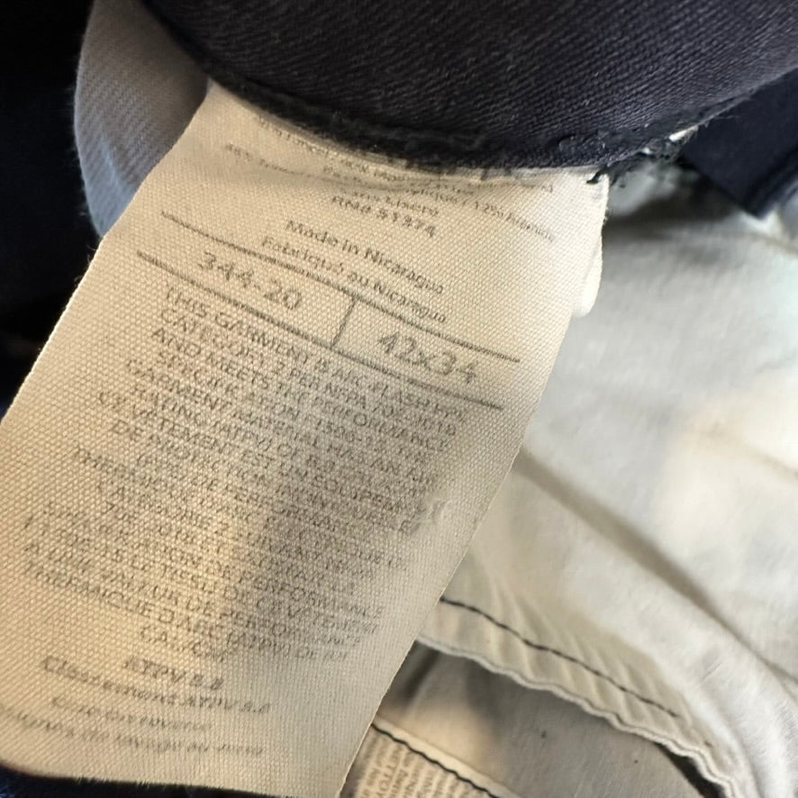 Carhartt FR Mens 42x34 Blue Cargo Pants