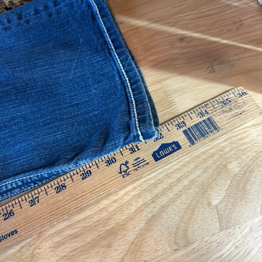 BKE Tyler Mens 31x33 Blue Jeans
