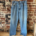 Carhartt Mens 36x34 Blue Jeans