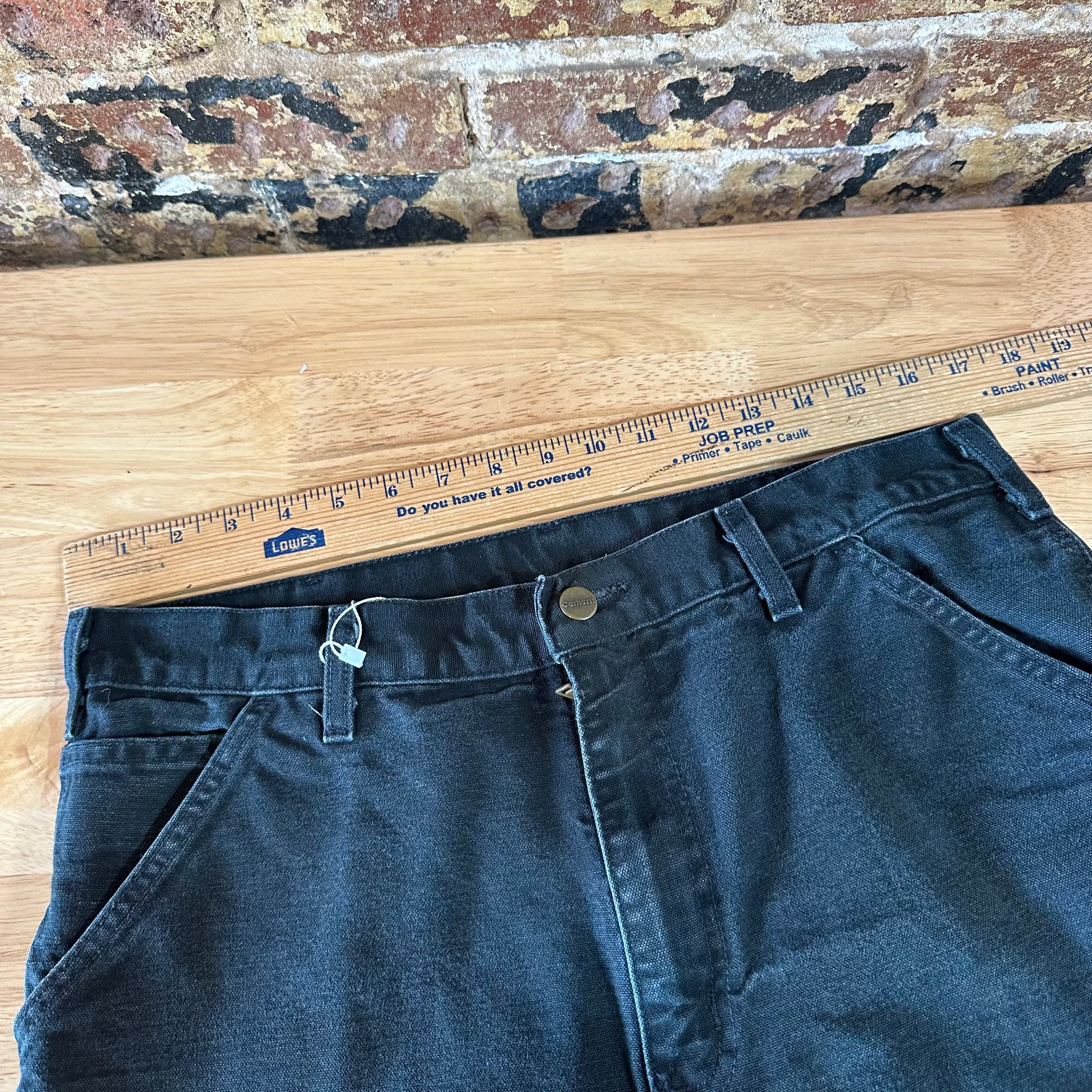 Carhartt B11 BLK Mens 34x32 Black Pants