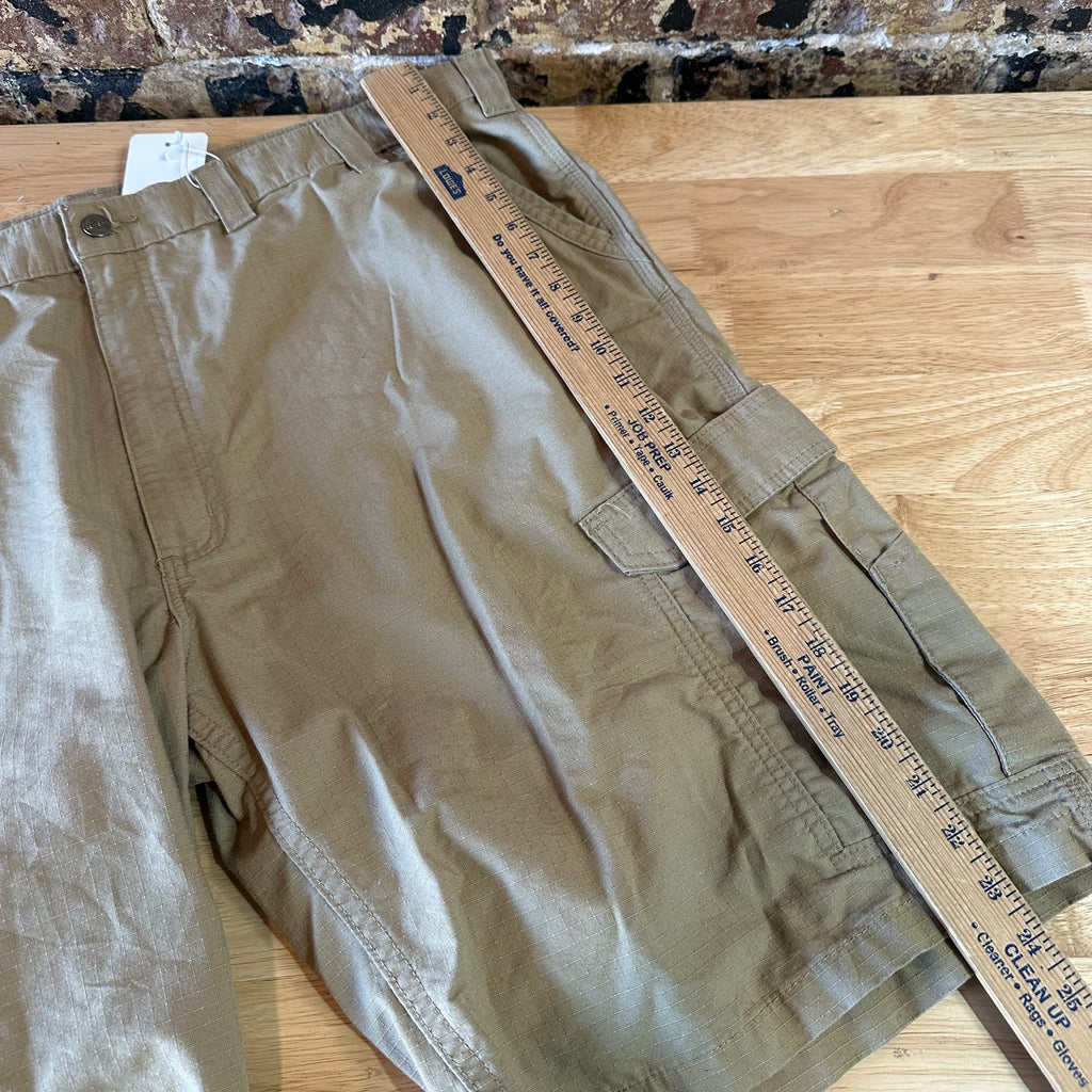 Carhartt Force Ripstop Cargo Shorts Mens 46 Tan Relaxed fit workwear