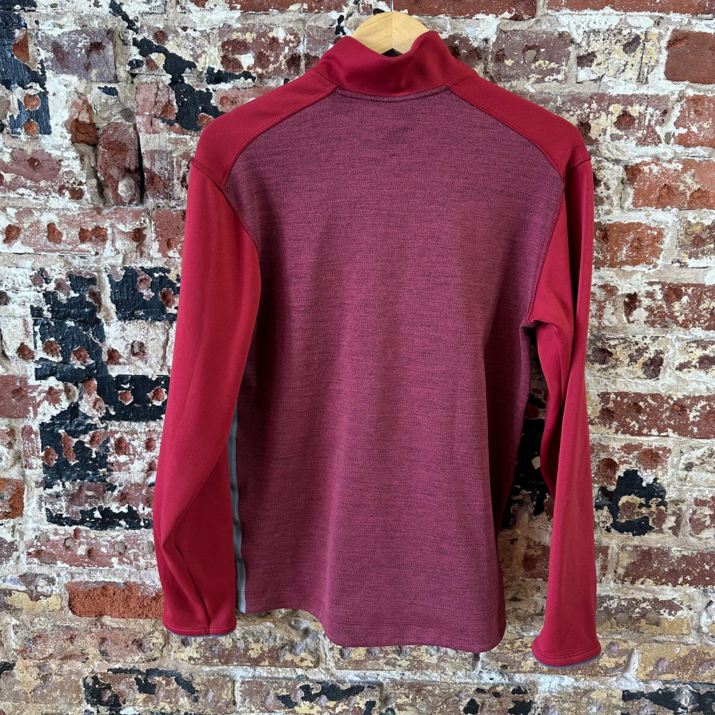 Nike Dri-Fit Arkansas Razorbacks 1/4 Zip Pullover Men’s Small Red Long Sleeve