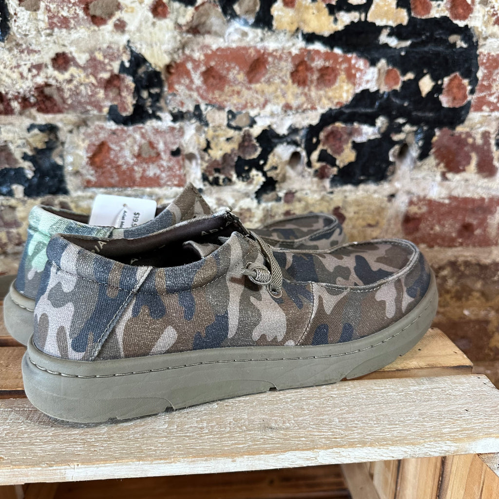 Ariat Mens 7.5 Camo Slip On Shoes