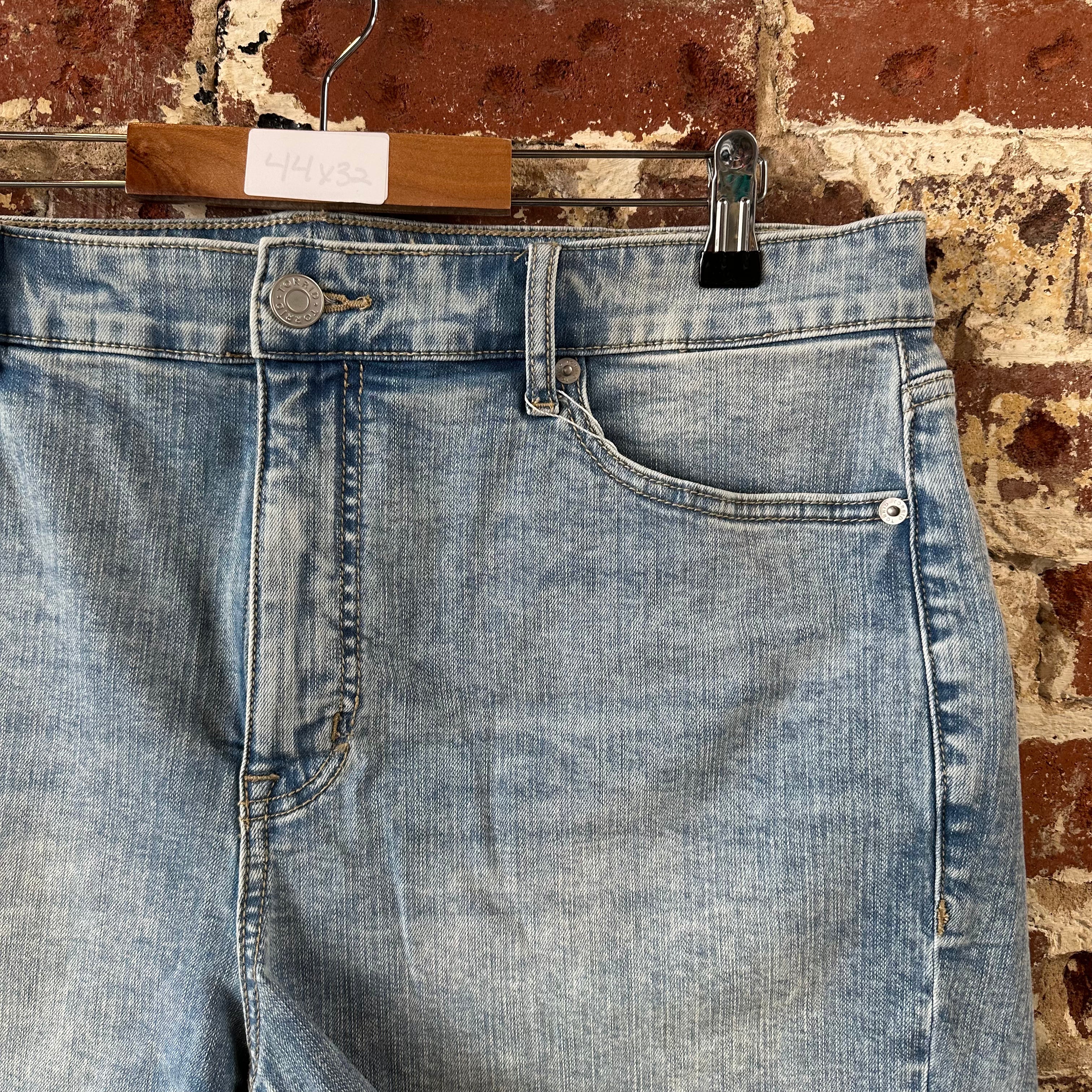 Torrid Sz 14 High Rise Perfect 7" Shorts Blue Vintage Stretch NWT 37x6.5"