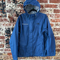 North Face Womens XL Blue Rain Jacket