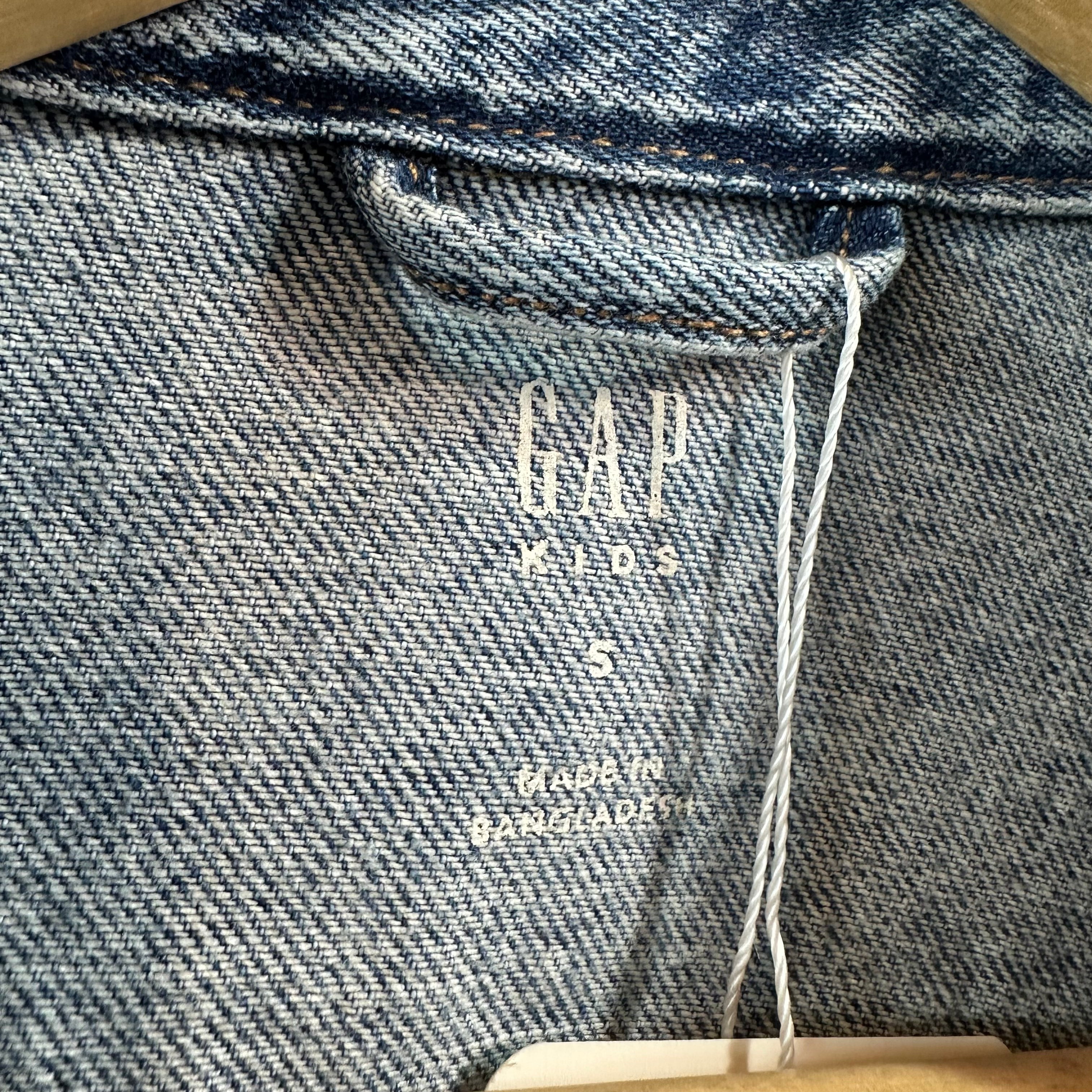 Gap Girls Small Jean Jacket NEW