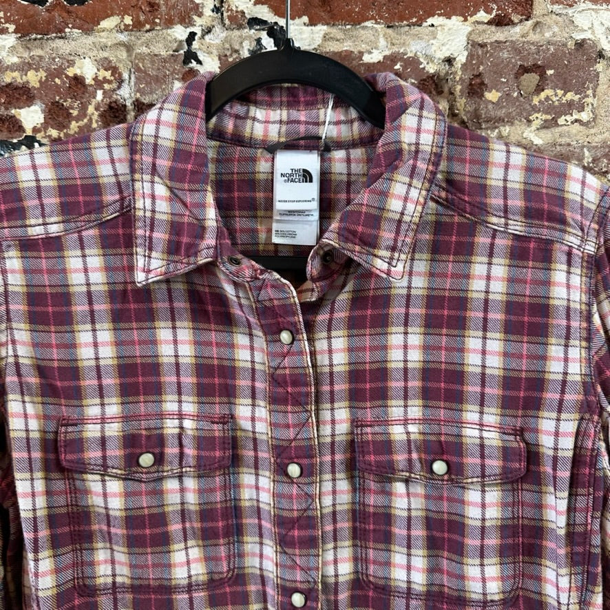 North Face Womens Large Western Shirt