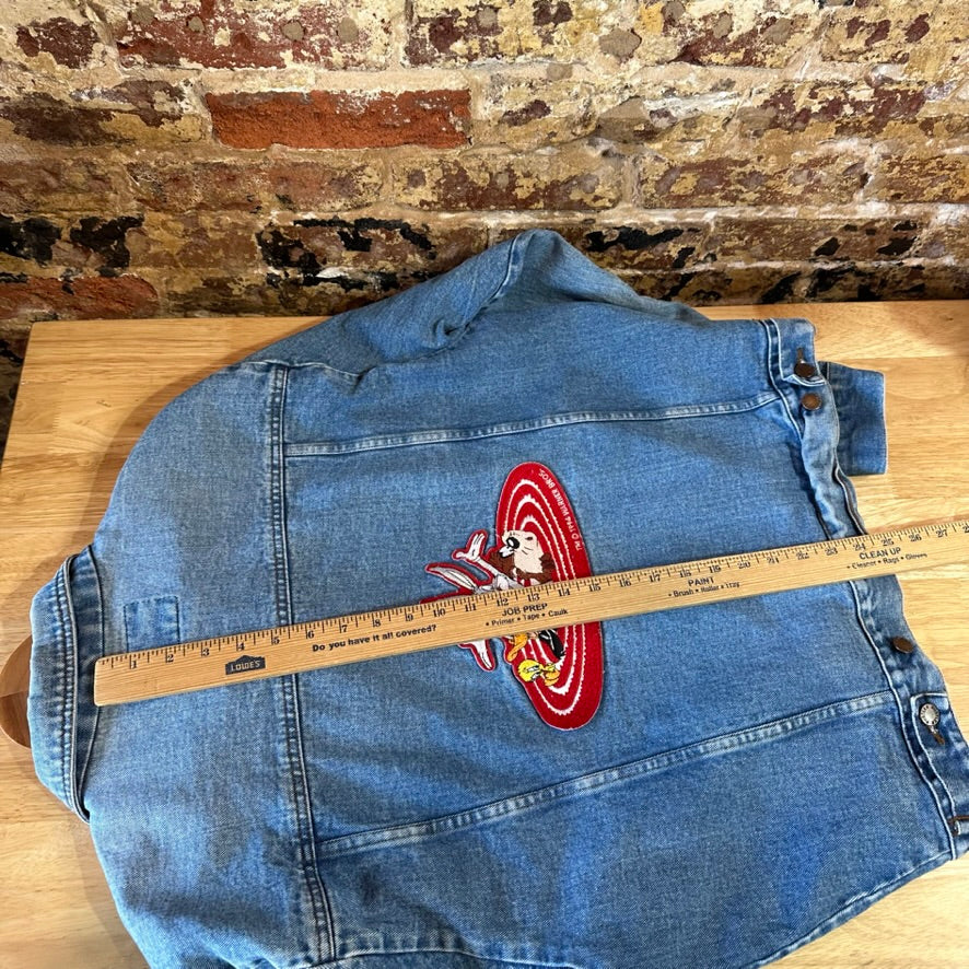 VTG Rustler Looney Tunes Medium Jean Jacket