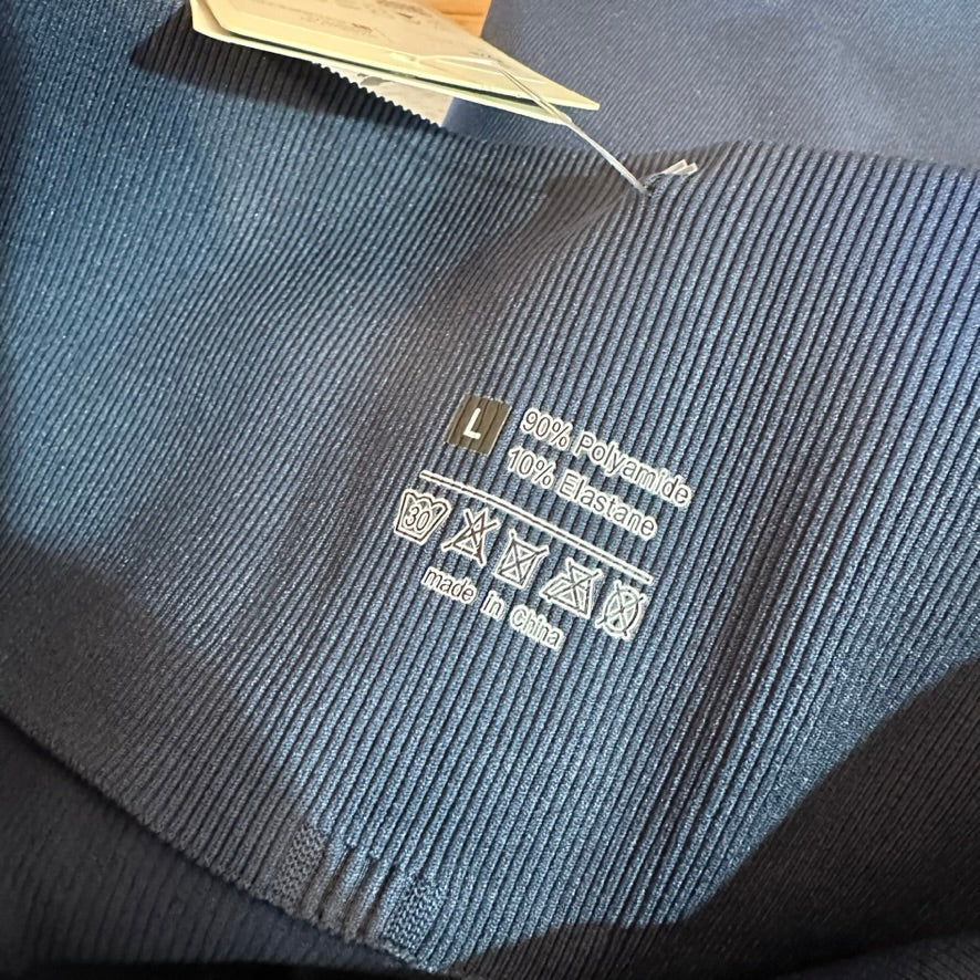 Halara Womens Large Navy Blue Leggings NEW