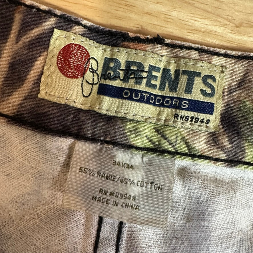 Brents Mens 34x34 Camo Jeans