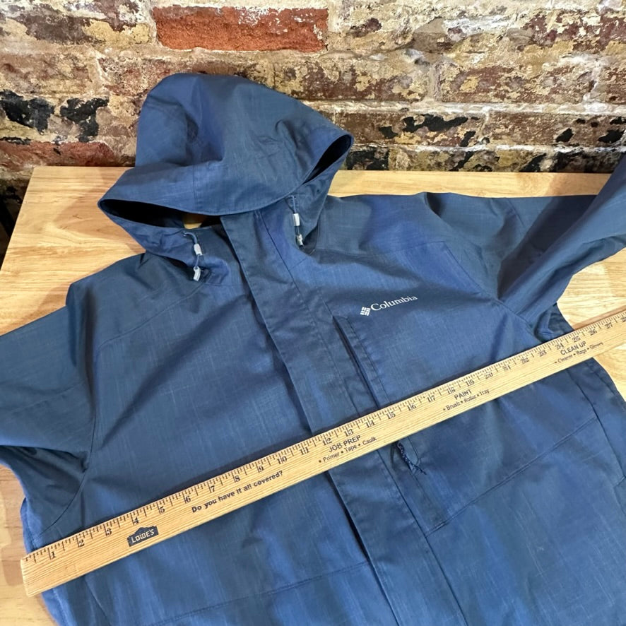 Columbia Omni Tech Men's Large Blue Jacket