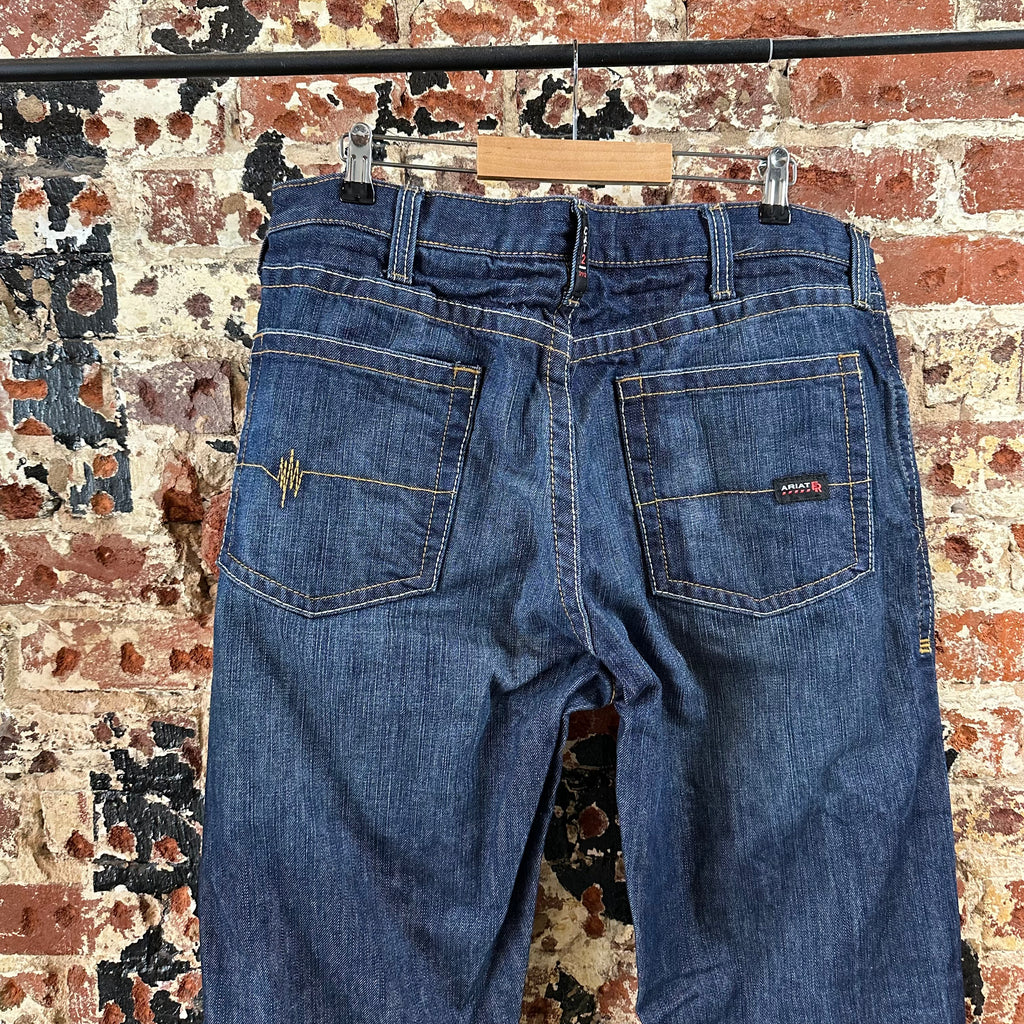 Ariat FR Mens 38x34 Blue Jeans